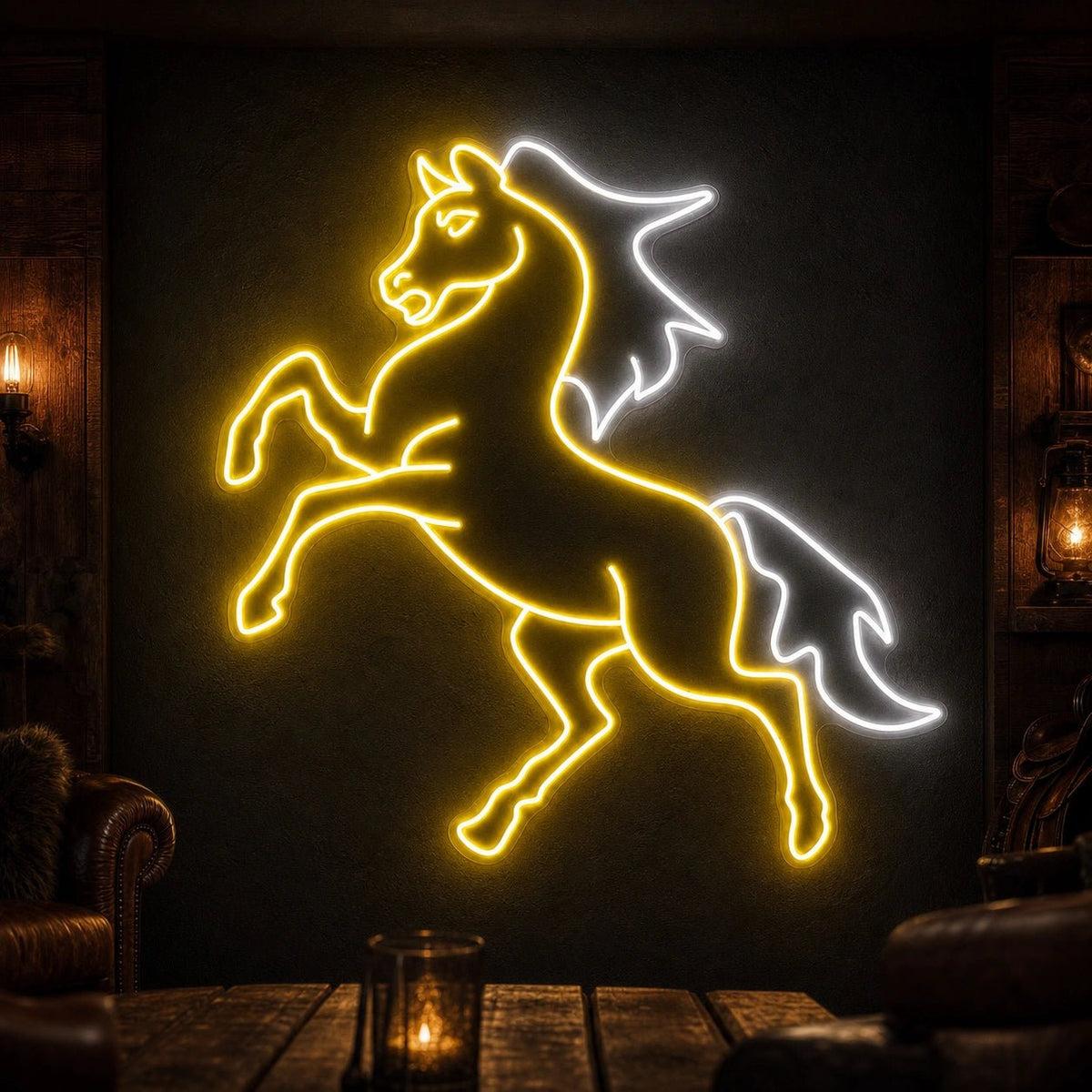 Horse LED Neon Sign Man Cave Neon Sign - Shineneon