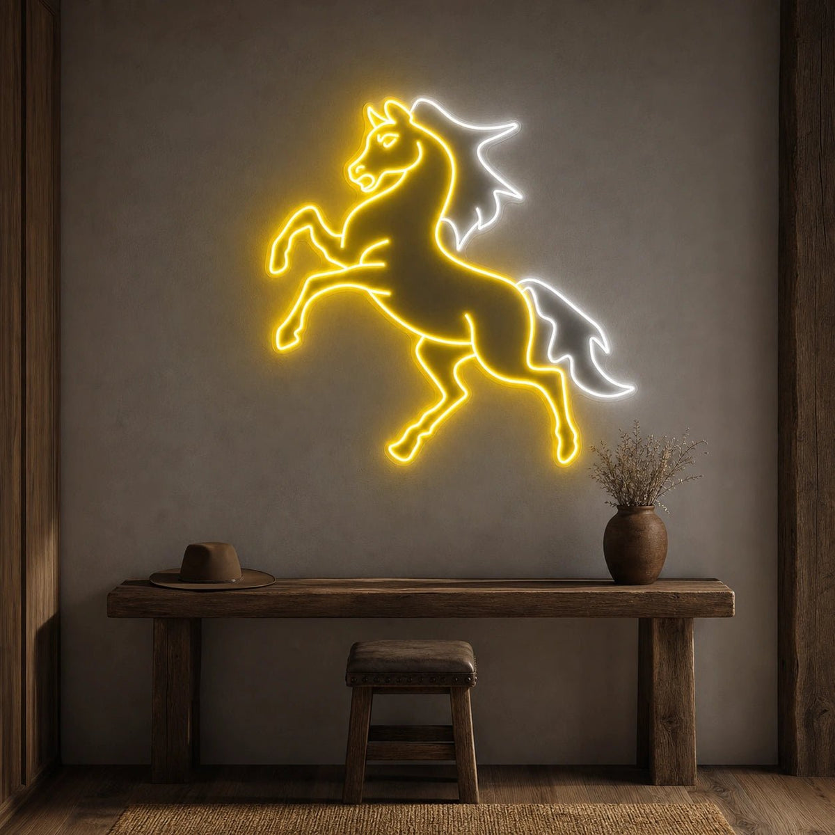 Horse LED Neon Sign Man Cave Neon Sign - Shineneon