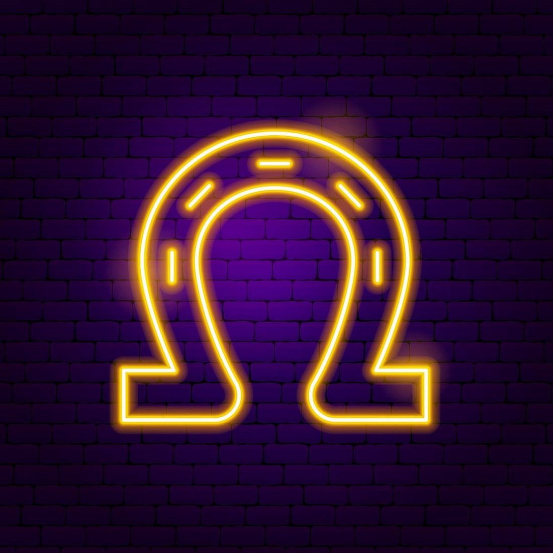 Horseshoe Led Sign Business Neon Sign - Shineneon
