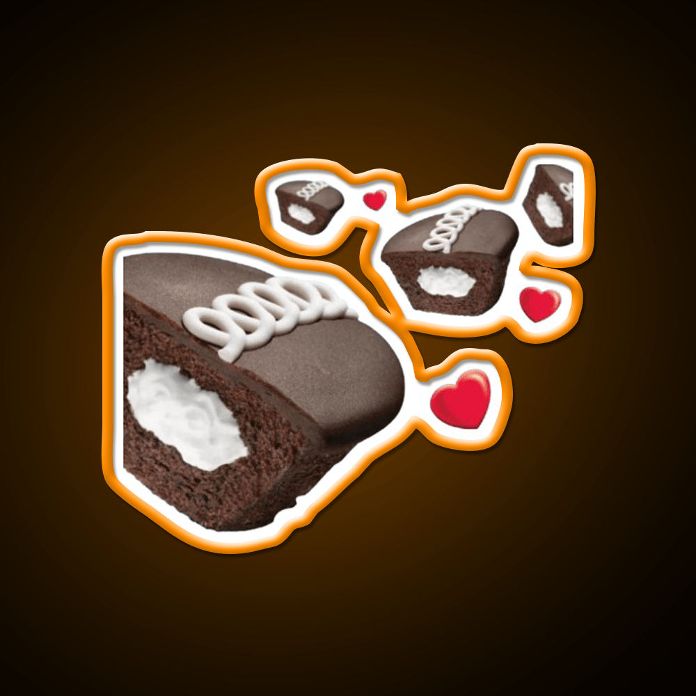 Hostess Cupcake Snack Food Led Neon Sign Rgb Color - Shineneon