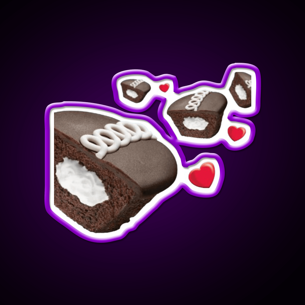 Hostess Cupcake Snack Food Led Neon Sign Rgb Color - Shineneon