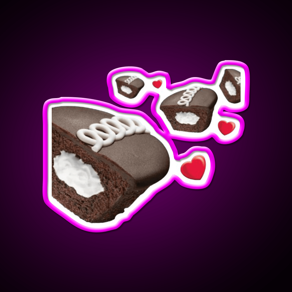 Hostess Cupcake Snack Food Led Neon Sign Rgb Color - Shineneon