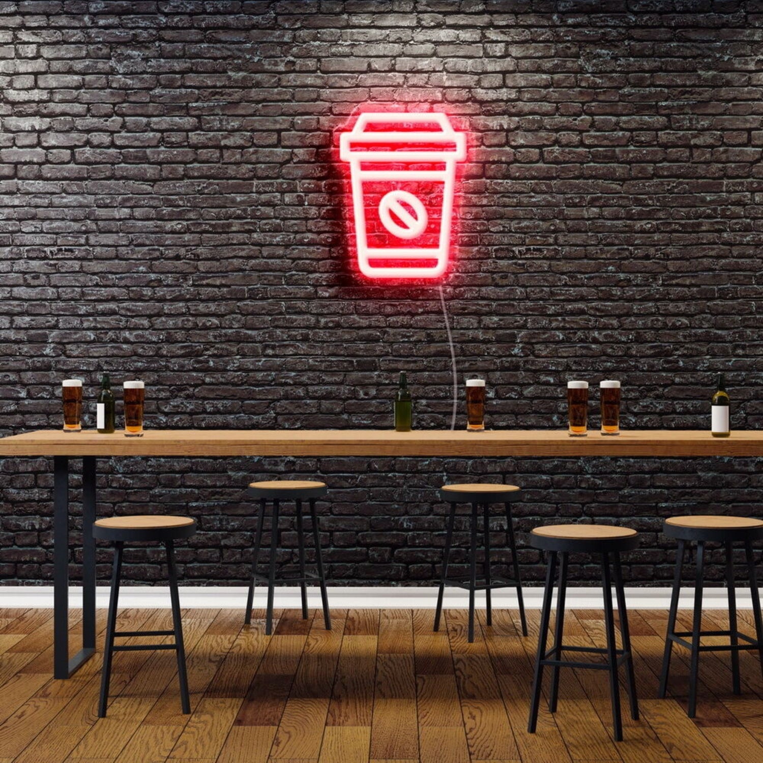Hot Coffee Led Neon Sign | Shineneon