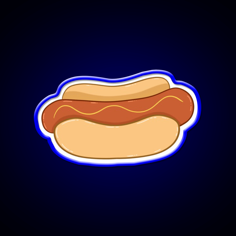 Hot Diggity Fast Food Led Neon Sign For Burger Place Rgb Color - Shineneon