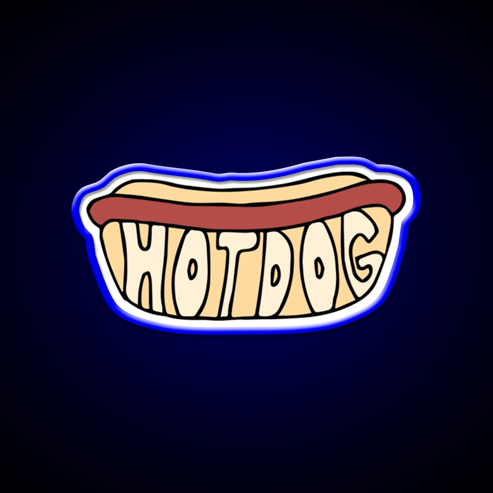 Hot Dog Snack Food Led Neon Sign Rgb Color - Shineneon