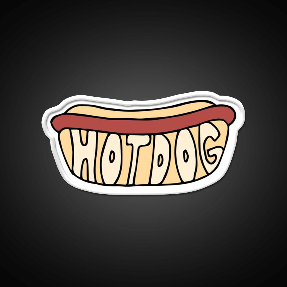 Hot Dog Snack Food Led Neon Sign Rgb Color - Shineneon