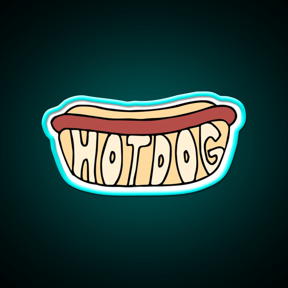 Hot Dog Snack Food Led Neon Sign Rgb Color - Shineneon