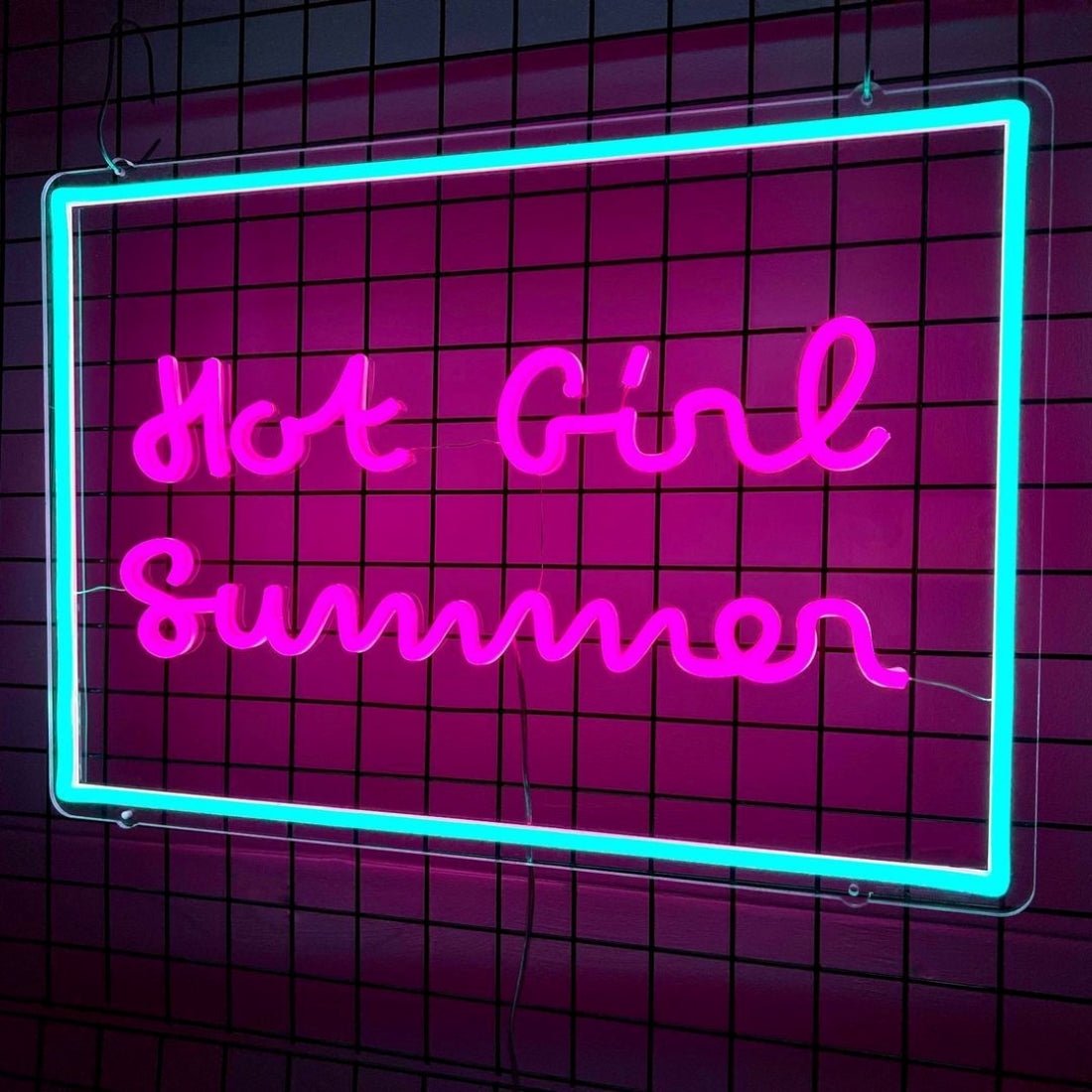 Hot Girl Summer Neon Signs Neon Lights Led Business Sign - Shineneon