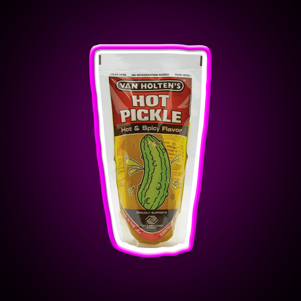 Hot Pickle Snack Food Led Neon Sign Rgb Color - Shineneon