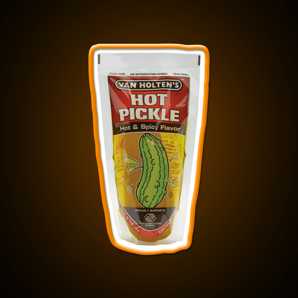 Hot Pickle Snack Food Led Neon Sign Rgb Color - Shineneon