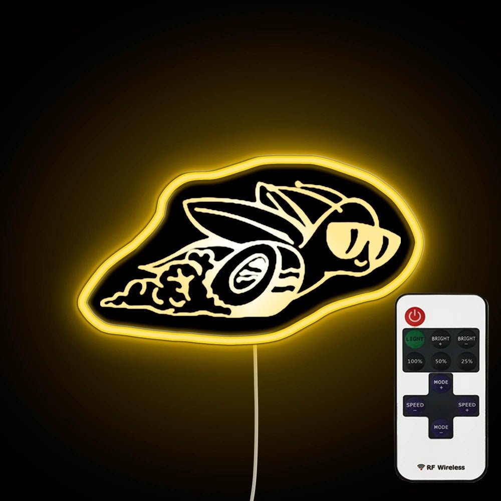 Hot Rod Bee Neon Sign - Shineneon