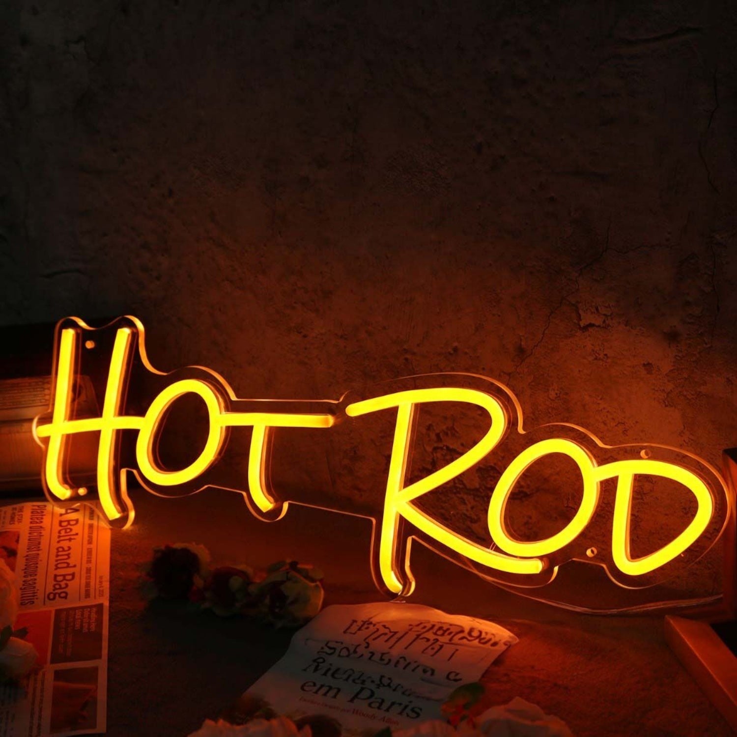 Hot Rod Red Led Neon Sign - Shineneon