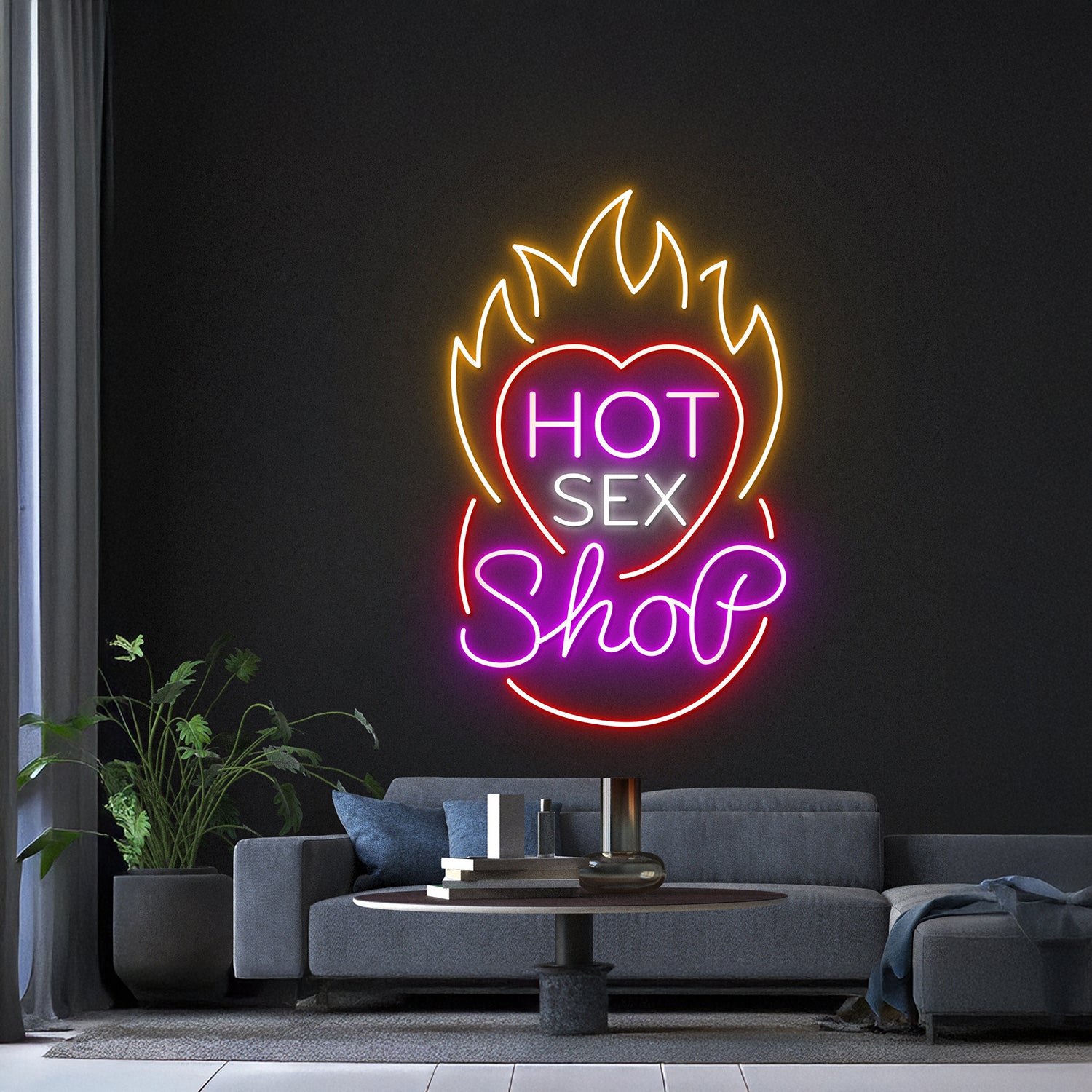 Hot Sex Shop Neon Sign | Shineneon