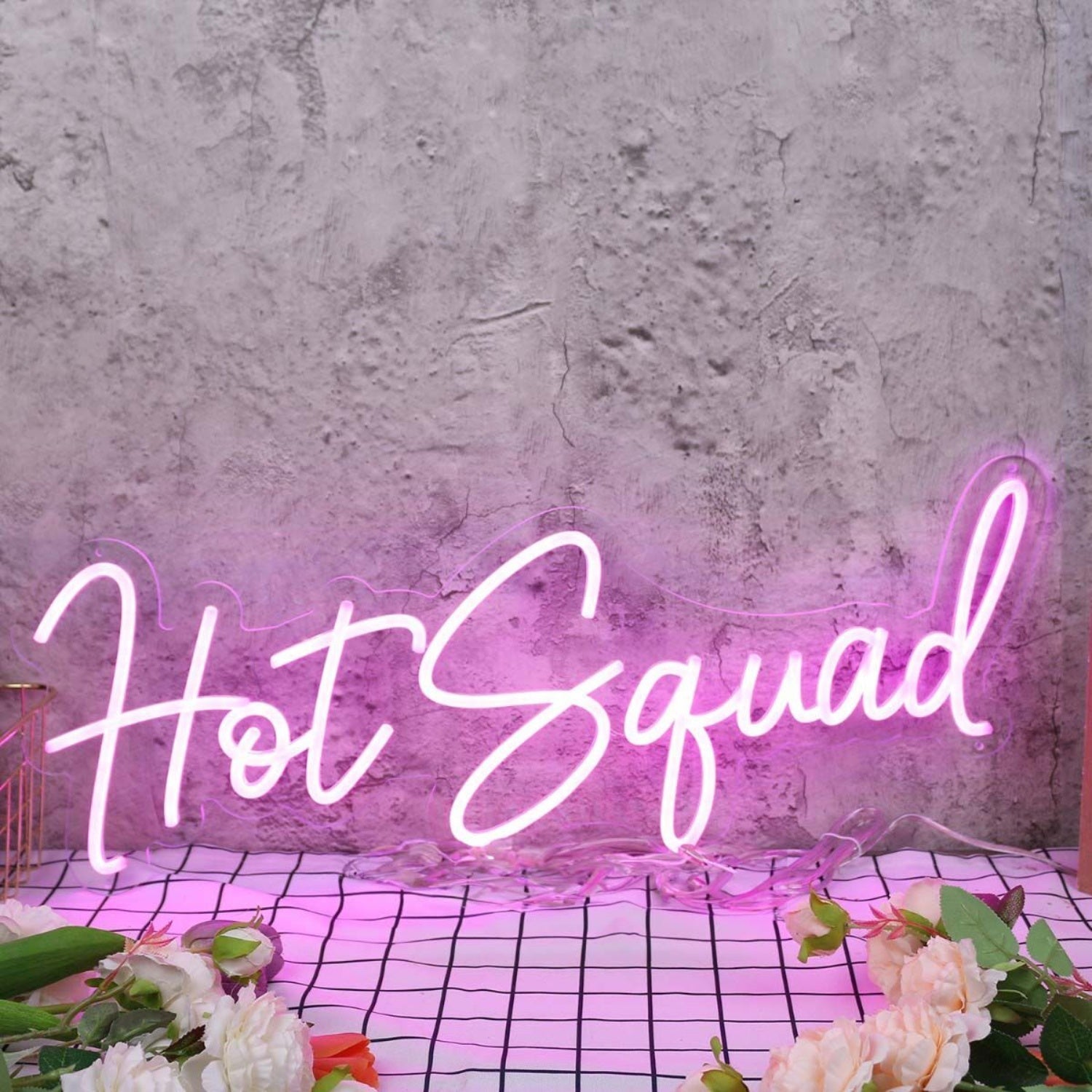 Hot Squad Purple Led Neon Sign - Shineneon