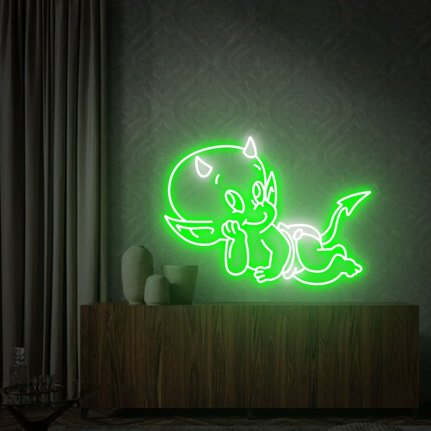 Hot Stuff The Little Devil Led Neon Sign Home - Shineneon