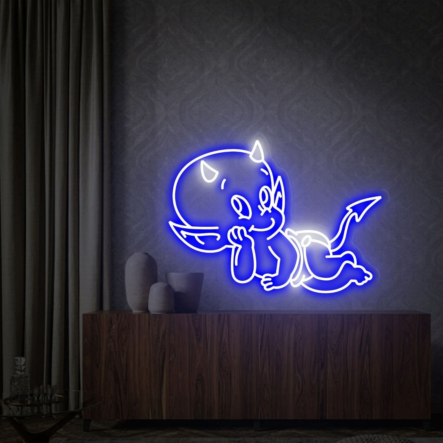 Hot Stuff The Little Devil Led Neon Sign Home - Shineneon