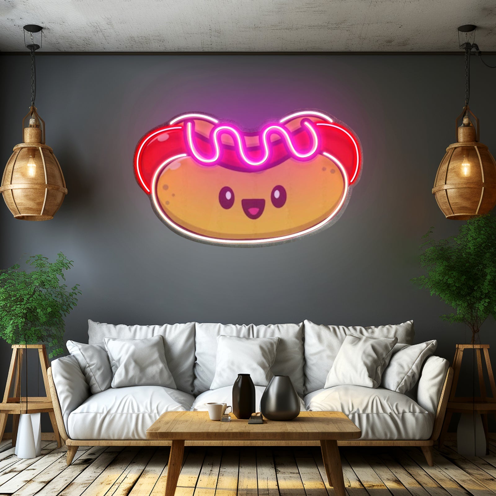 Hotdog Baby Custom Led Signs Artwork For Sale - Shineneon