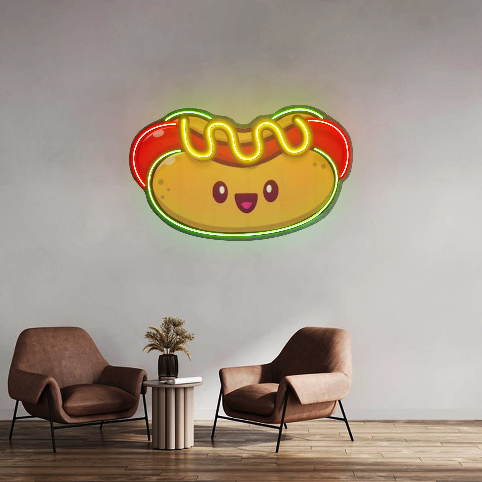 Hotdog Baby Custom Led Signs Artwork For Sale