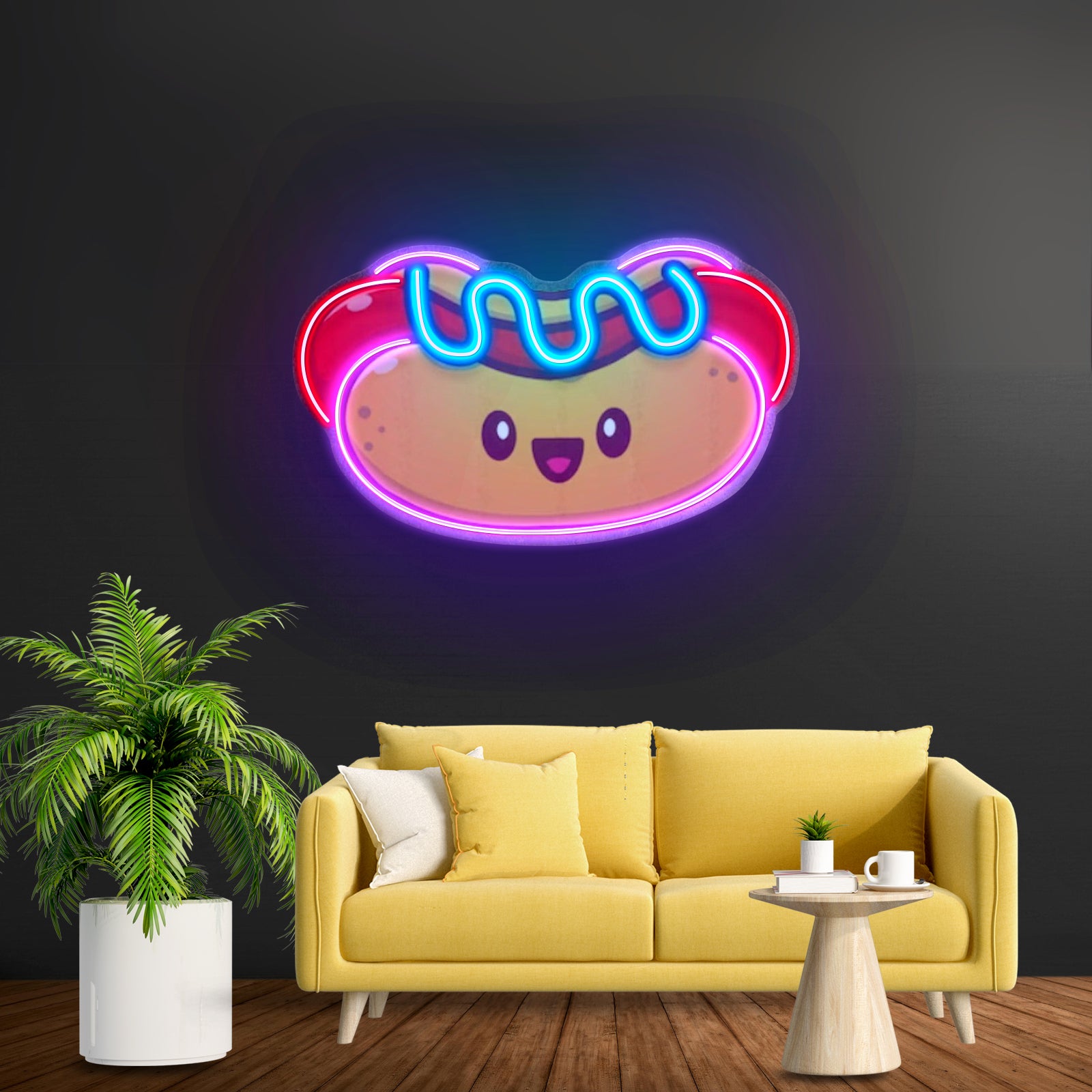 Hotdog Baby Custom Led Signs Artwork For Sale