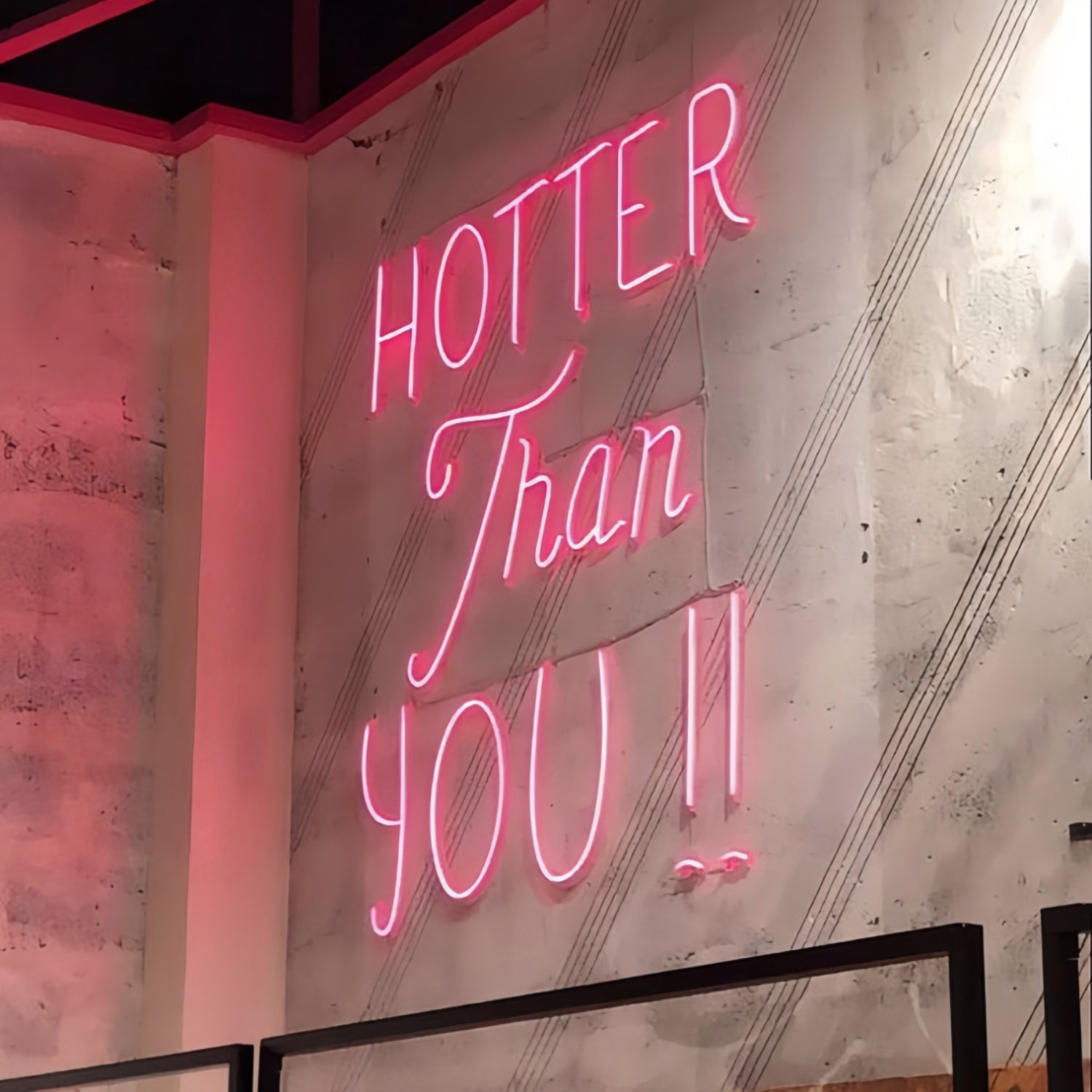 Hotter Than You Neon Sign Ignite Your With Irresistible Charm | Shineneon