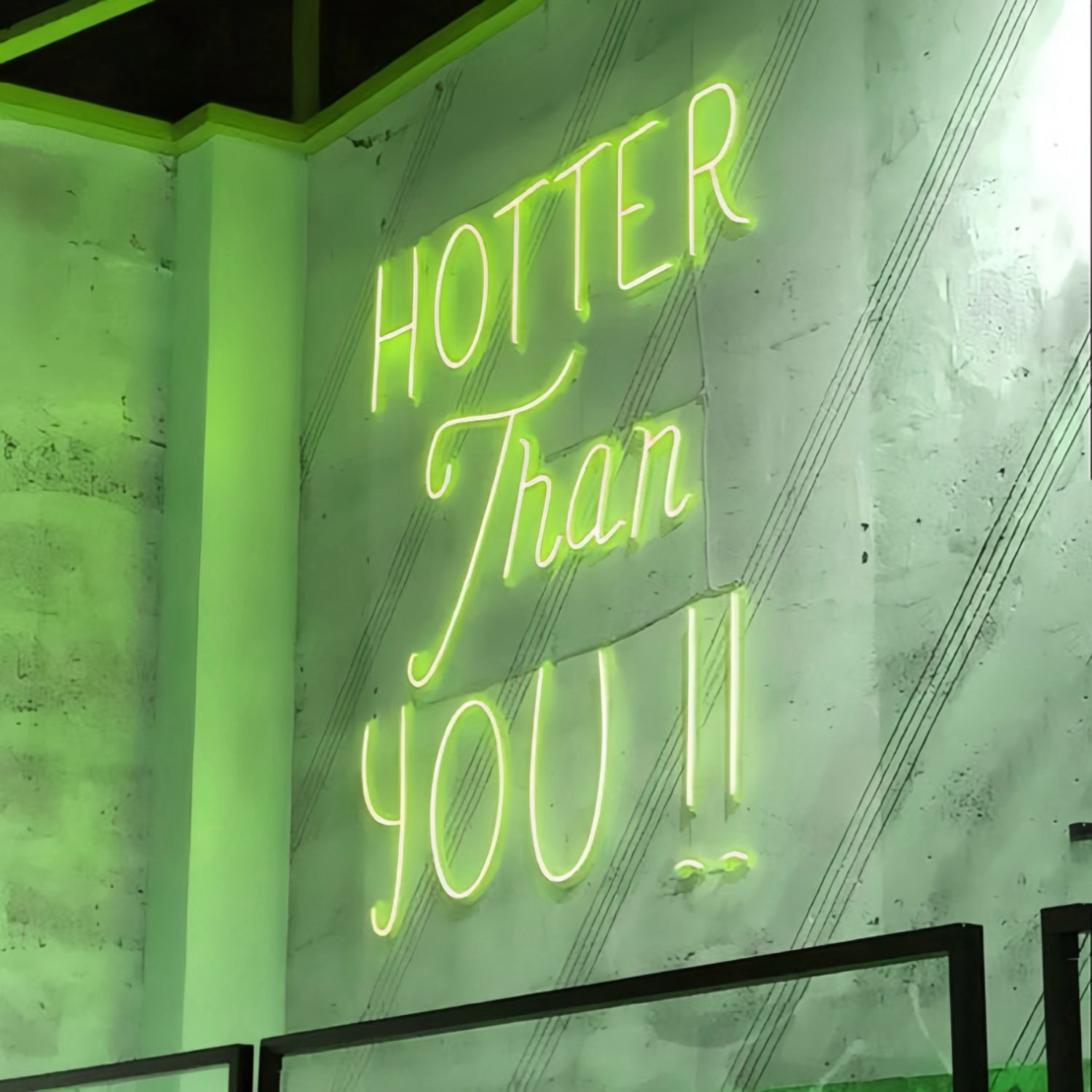 Hotter Than You Neon Sign Ignite Your With Irresistible Charm | Shineneon