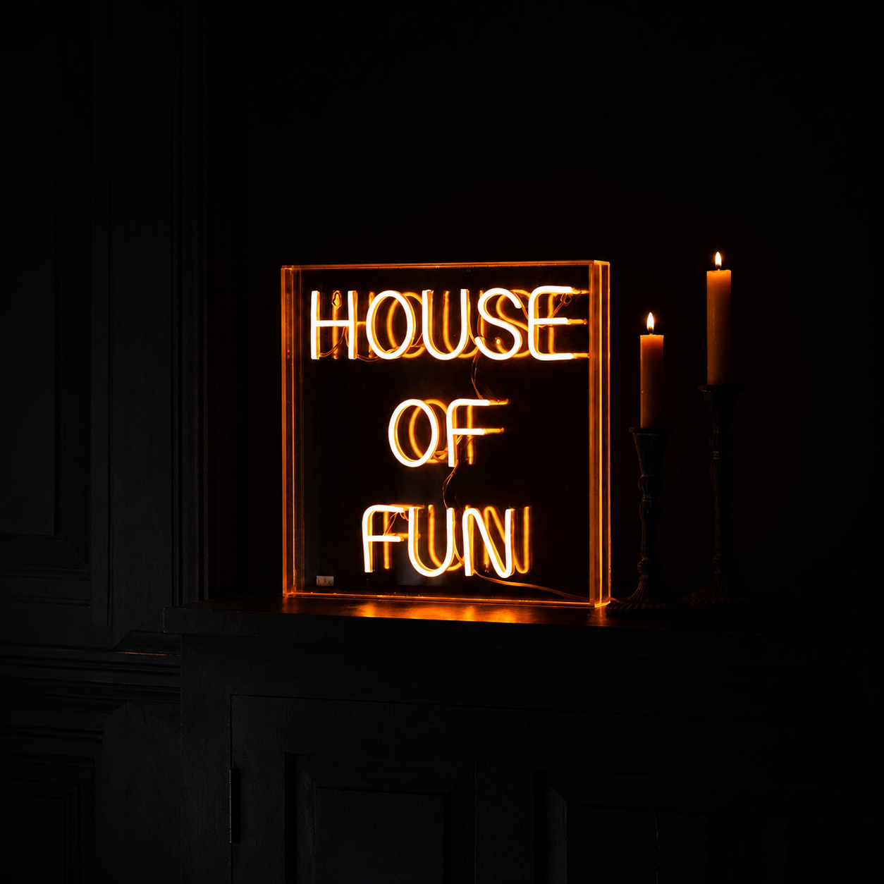 House Of Fun Bedroom LED Neon Sign - 01 Original Product Image