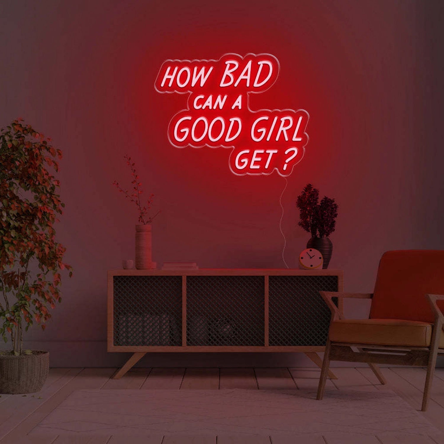 How Bad Can A Good Girl Get Led Neon Sign - Shineneon