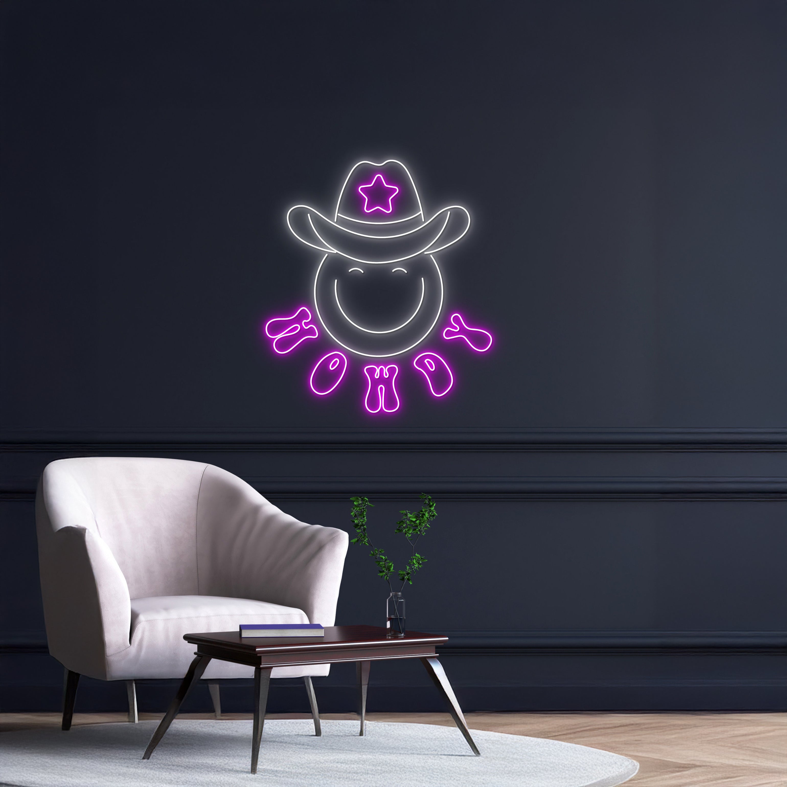 Howdy Face Neon Sign | Shineneon