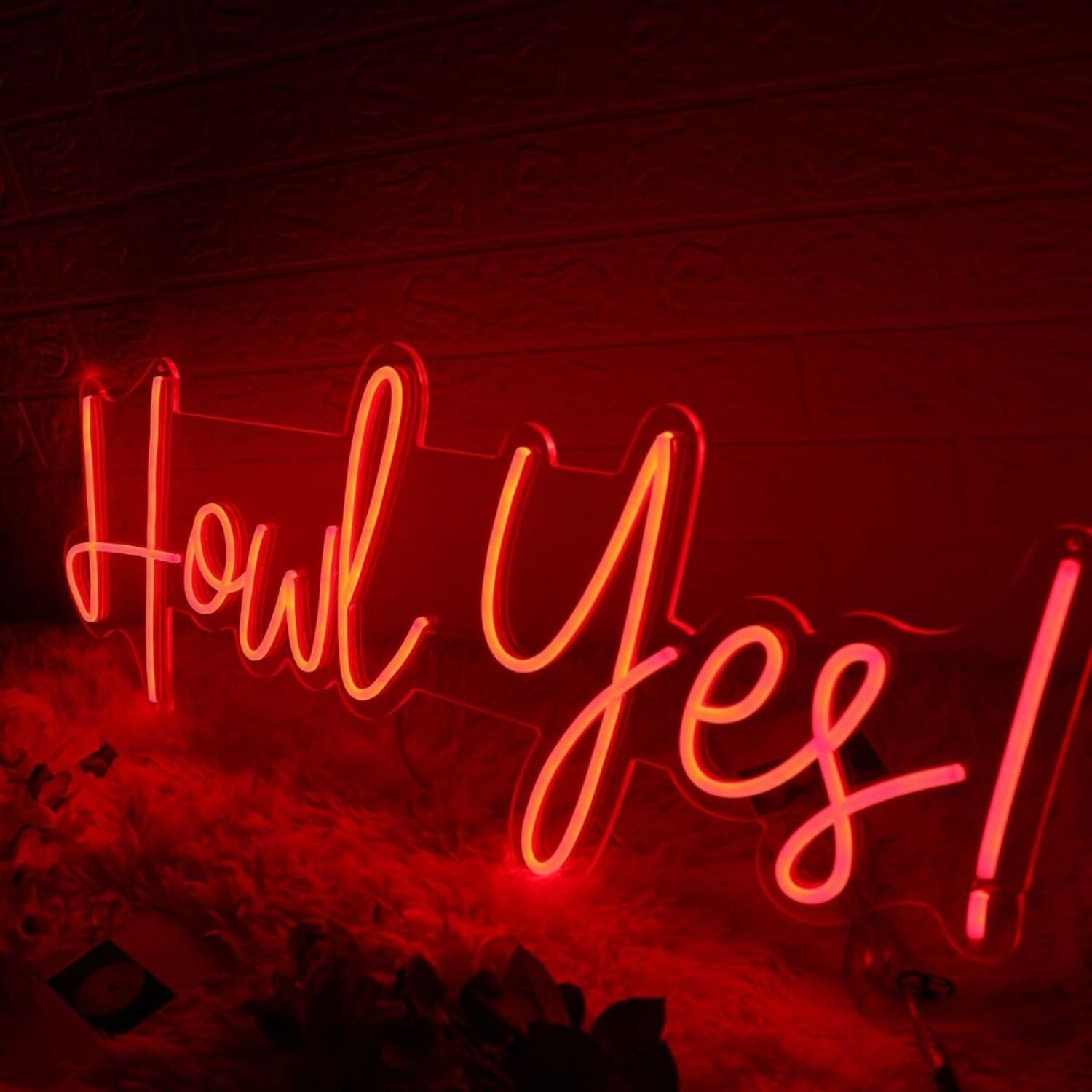 Howl Yes Red Led Neon Sign - Shineneon