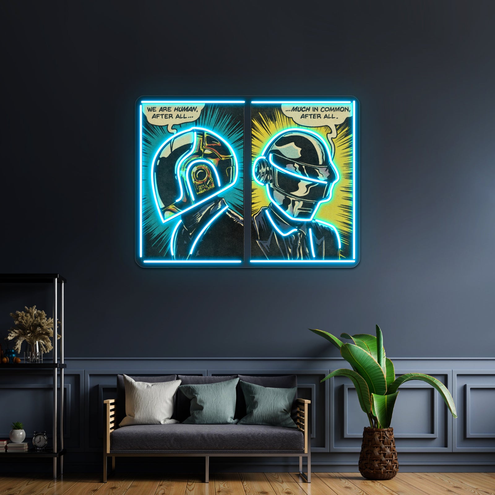 Human After All Artwork Led Custom Signs