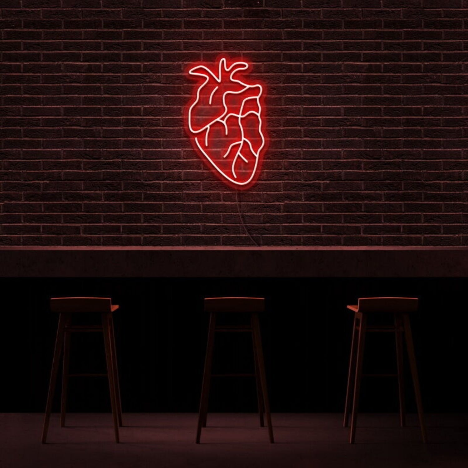 Human Heart Led Neon Sign - Shineneon