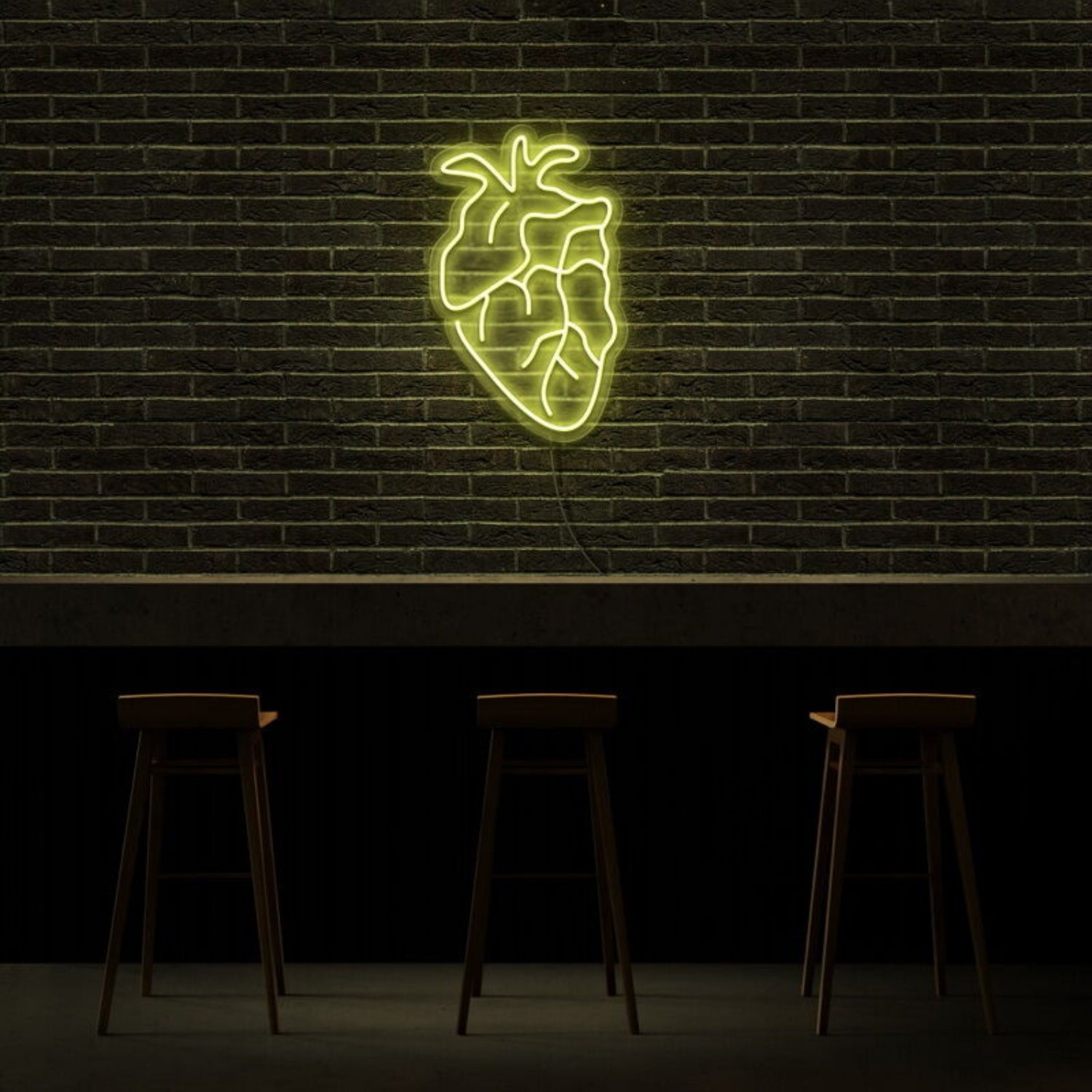 Human Heart Led Neon Sign - Shineneon