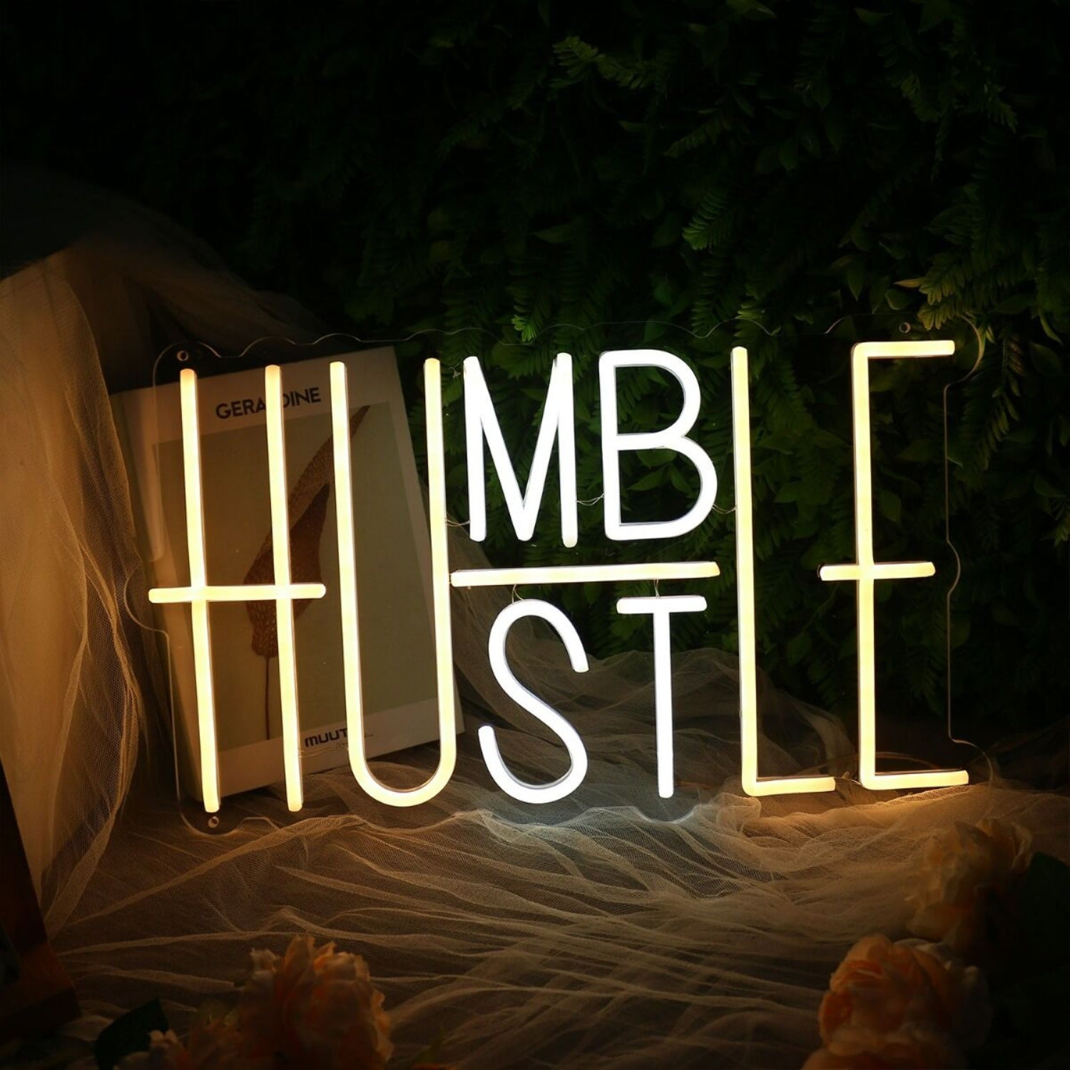 Humble Hustle Led Neon Sign - Shineneon