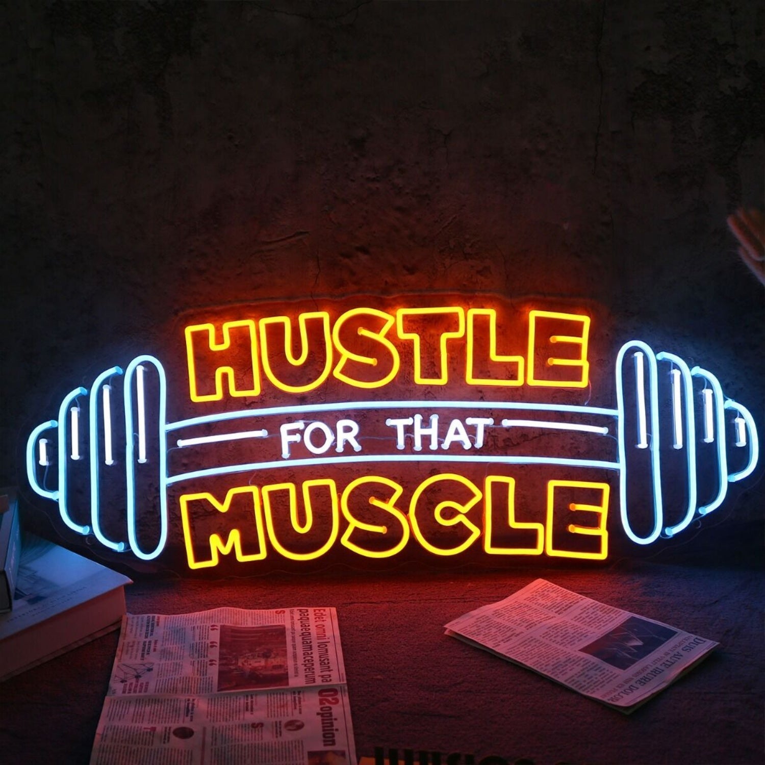 Hustle Muscle For That Led Neon Sign - Shineneon