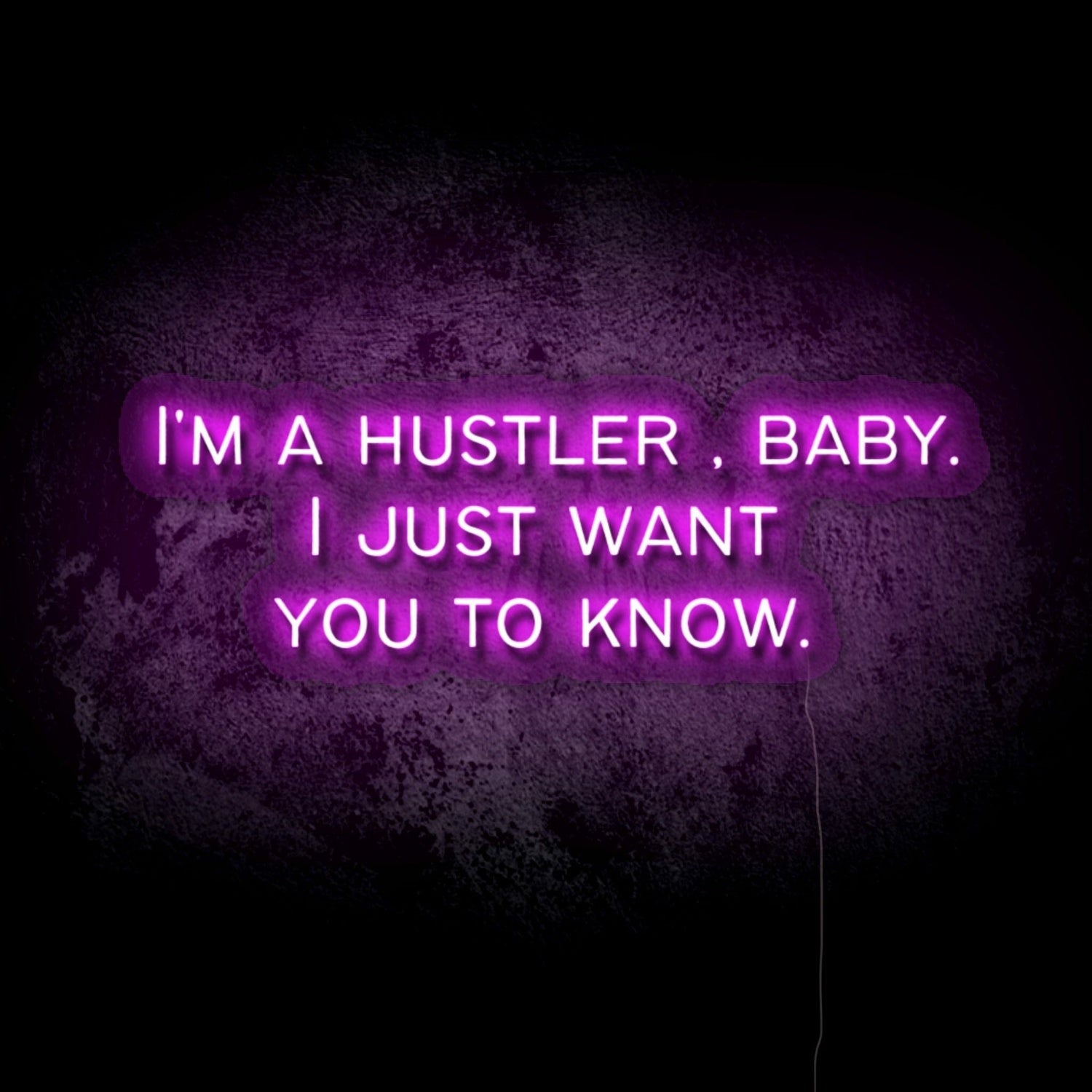 Hustler Baby Led Neon Sign | Shineneon
