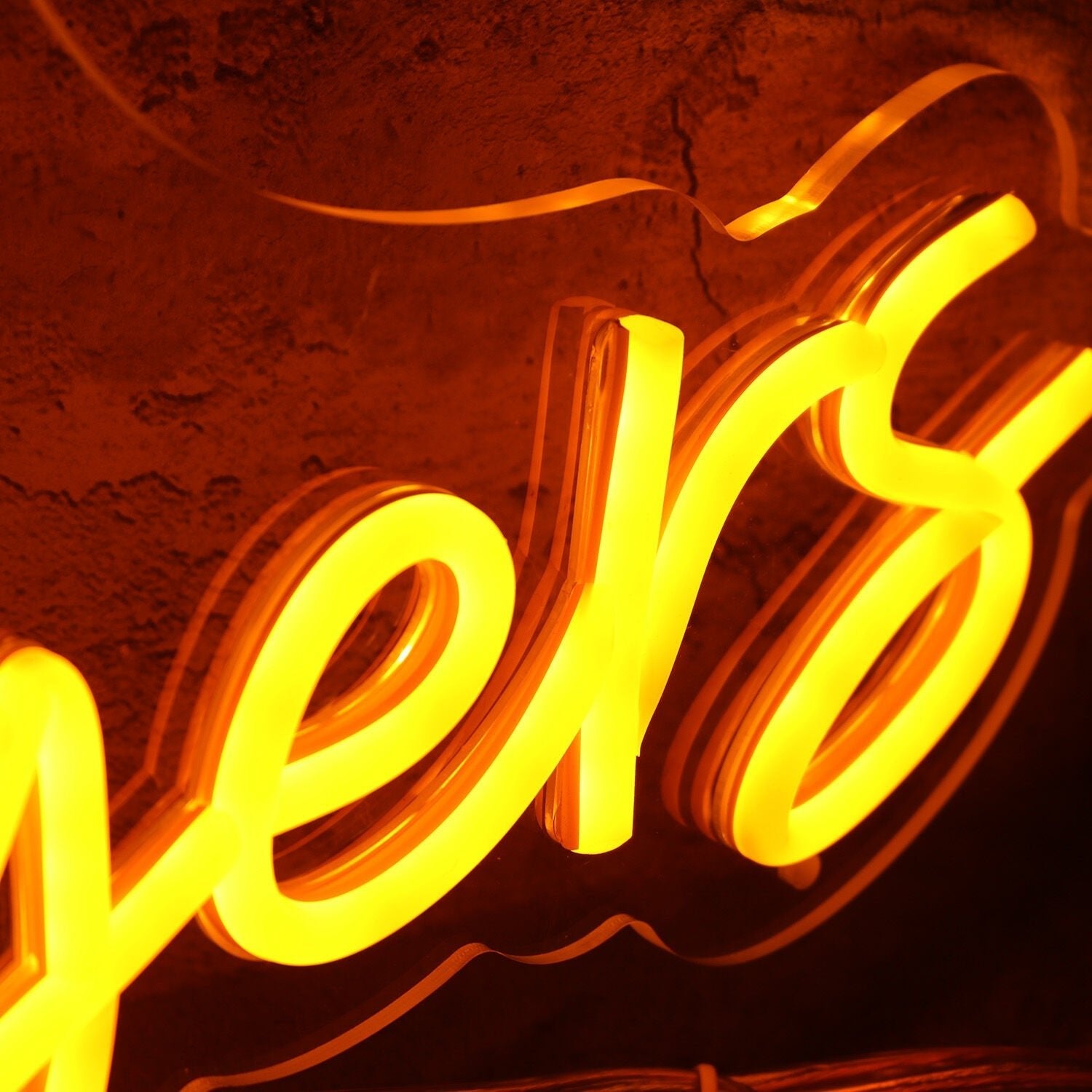 Hutch Rangers Orange Led Neon Sign - Shineneon