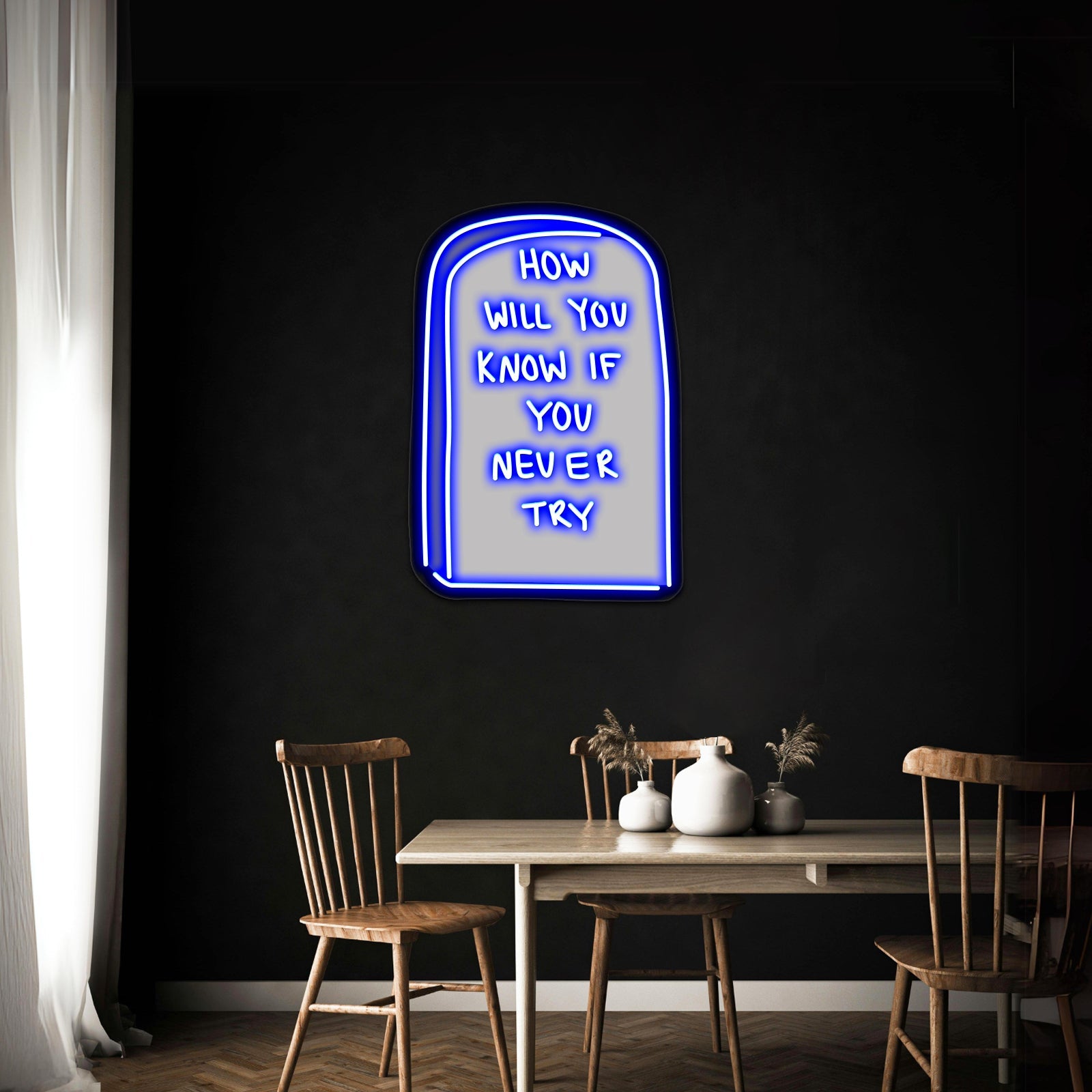 Hwykiynt Headstone Artwork Led Custom Signs - Shineneon