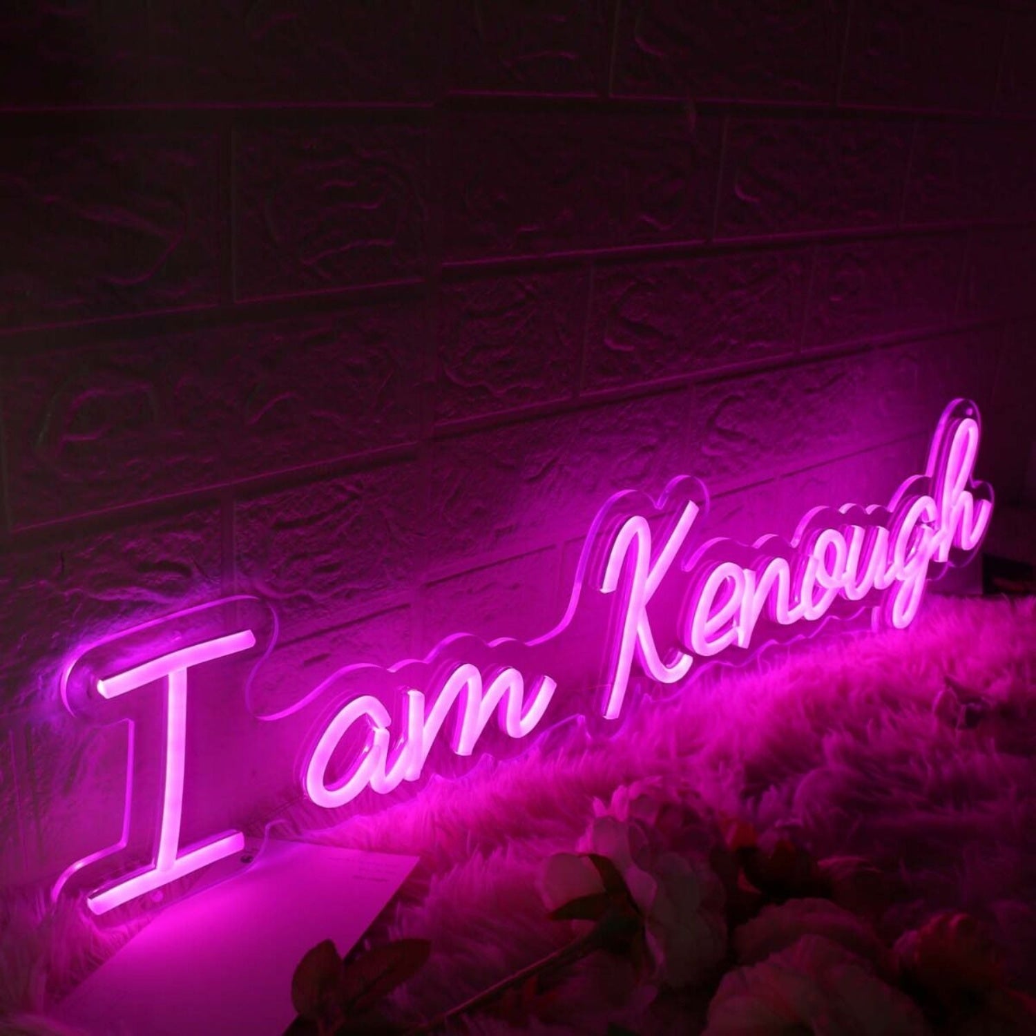I Am Kenough Pink Led Neon Sign - Shineneon