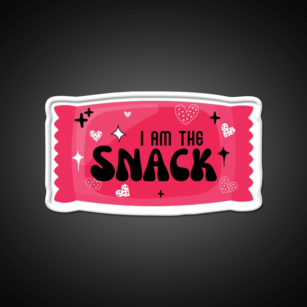 I Am The Snack Food Led Neon Sign Rgb Color - Shineneon