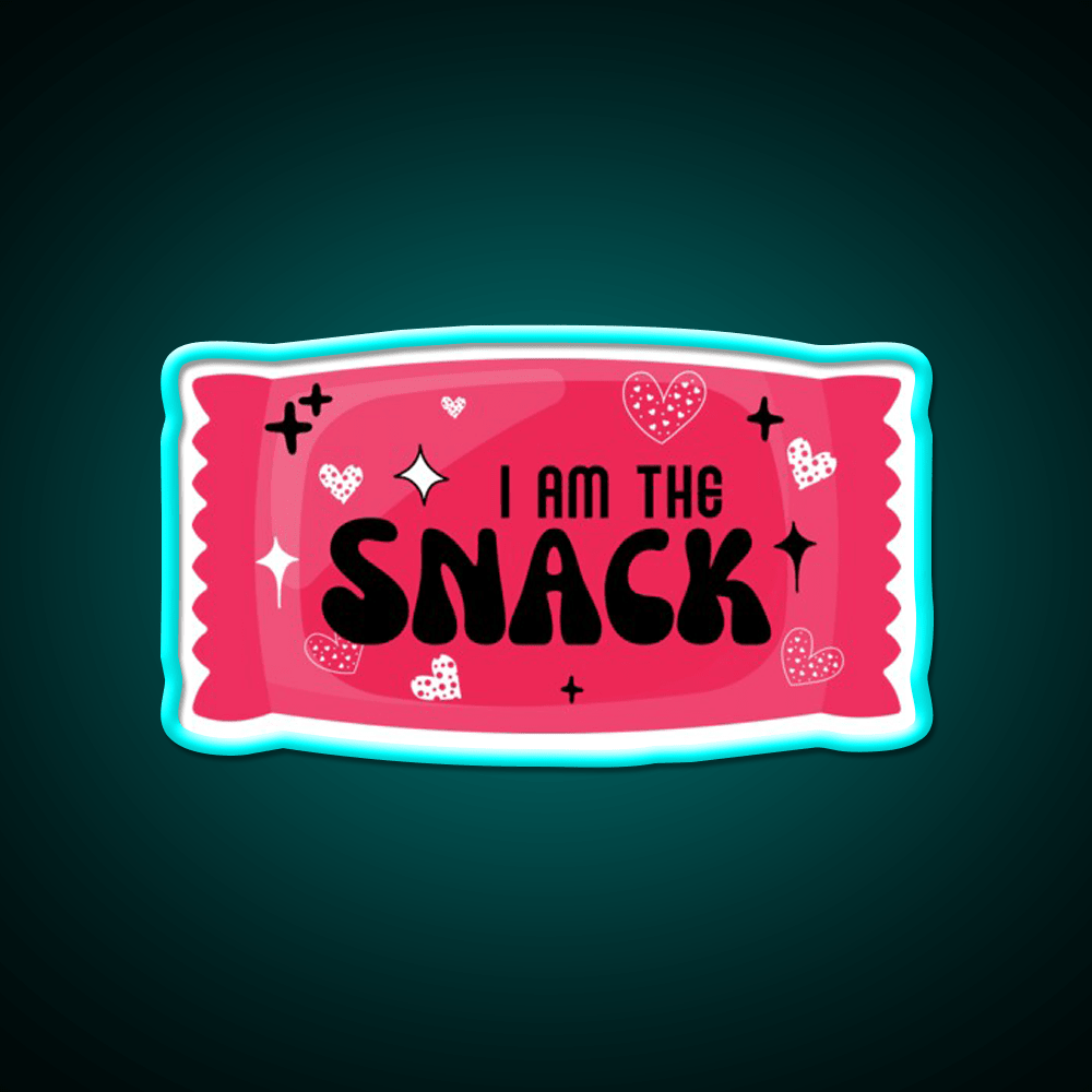 I Am The Snack Food Led Neon Sign Rgb Color - Shineneon