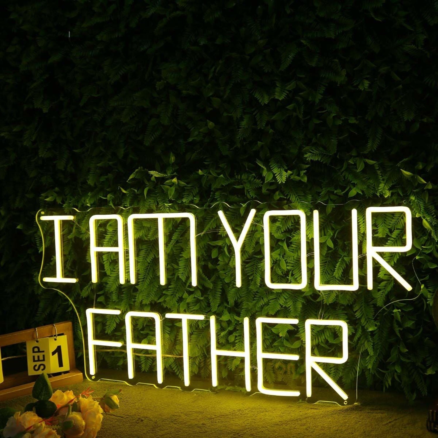 I Am Your Father Yellow Led Neon Sign - Shineneon