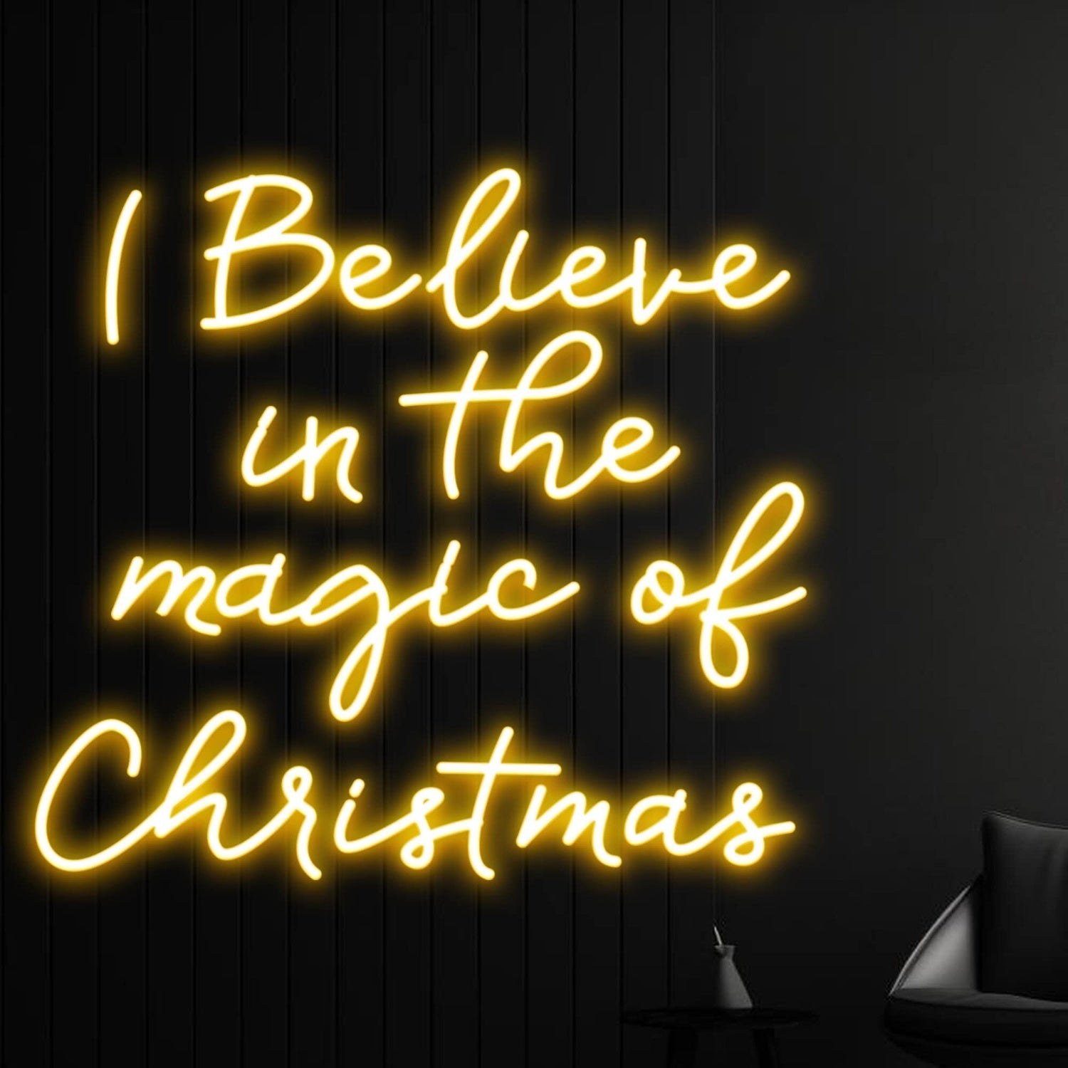 I Believe In The Magic Of Christmas Led Neon Sign | Shineneon