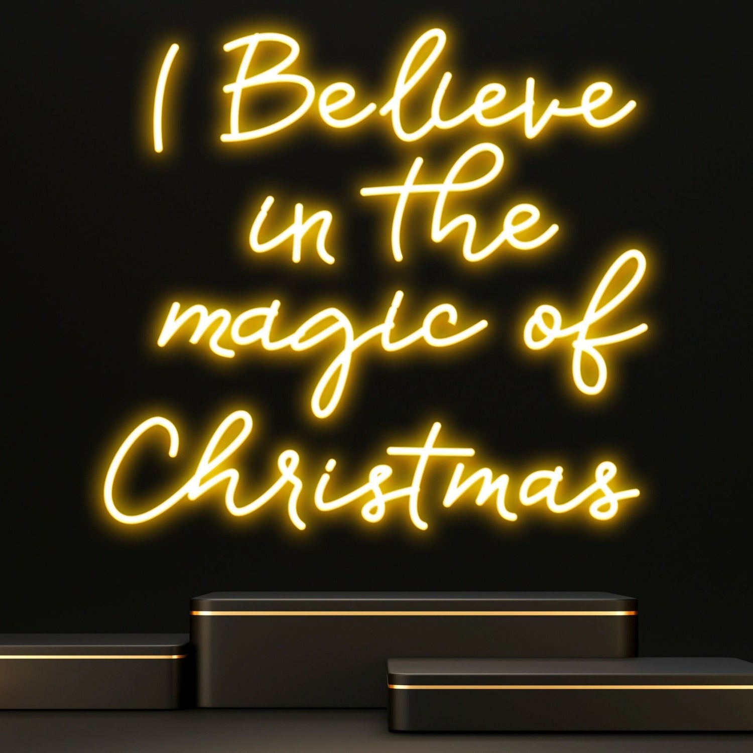 I Believe In The Magic Of Christmas Led Neon Sign | Shineneon
