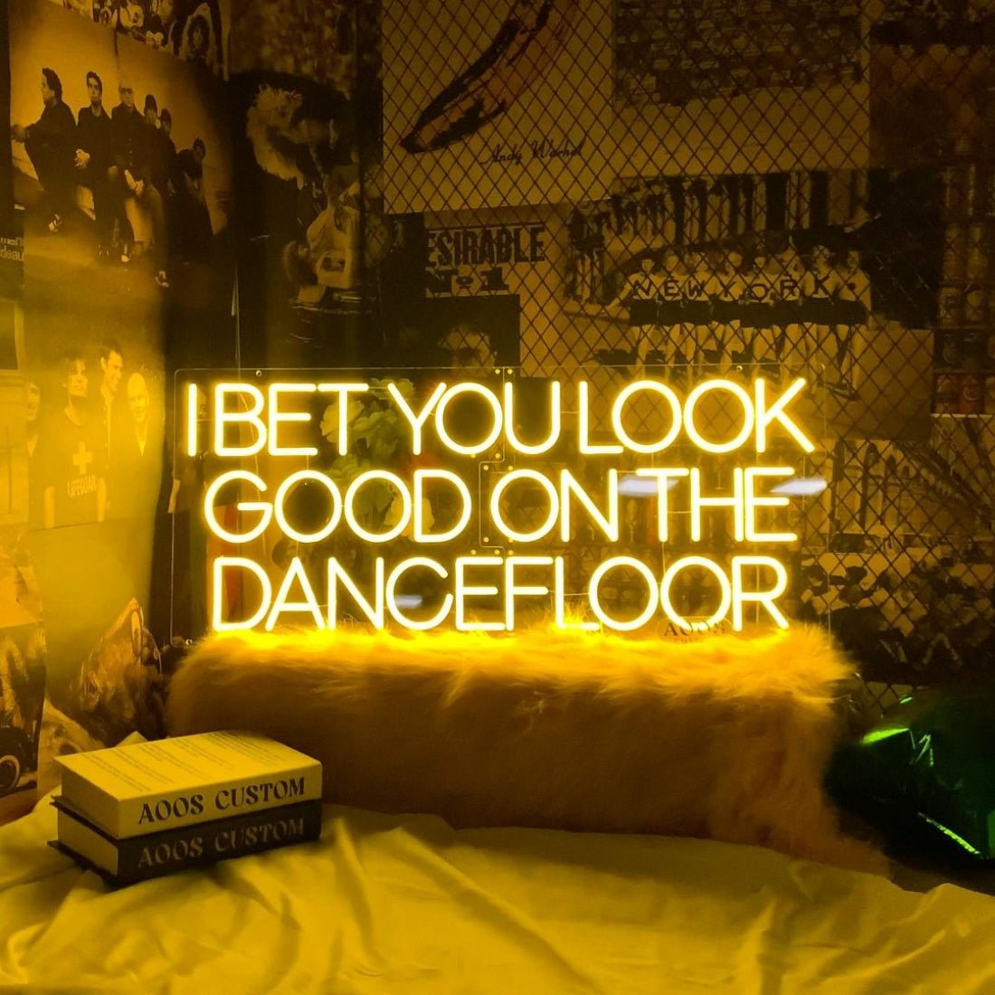 I Bet You Look Good On The Dancefloor Led Sign Business Neon Sign - Shineneon
