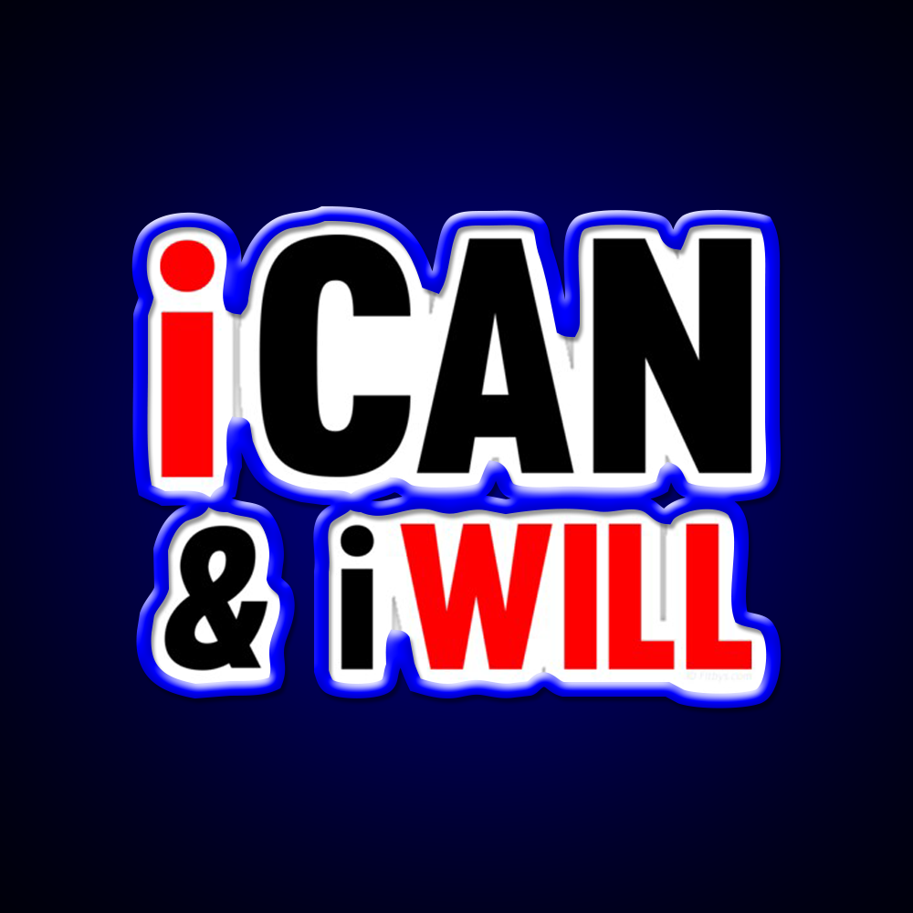 I Can And I Will Gym Fitness Led Neon Sign Rgb Color - LED neon sign view 5