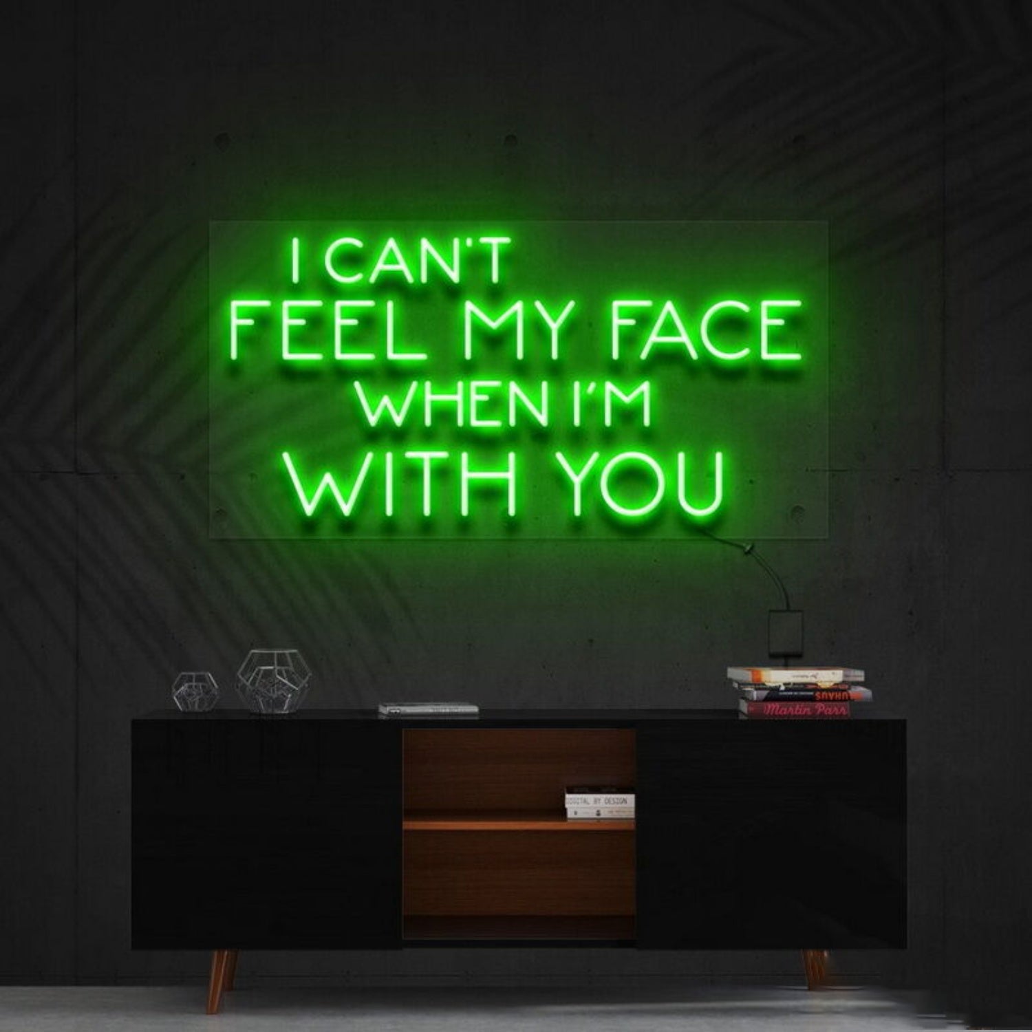 I Cant Feel My Face When Im With You Led Neon Sign For Fun - Shineneon