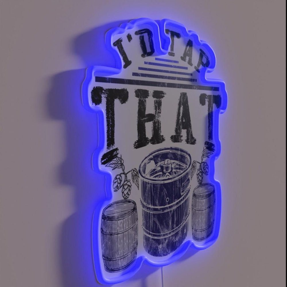 I D Tap That Keg Rgb Led Neon Sign - Shineneon