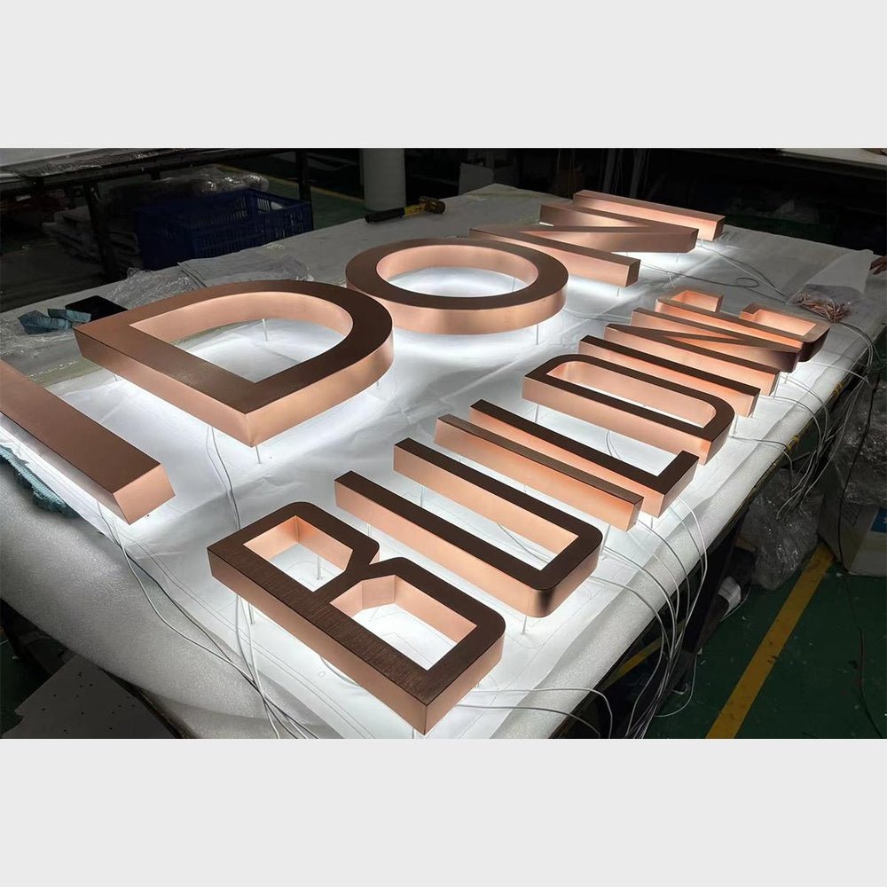I Dont Building 3D Backlit Channel Letters Led Light Sign - Shineneon