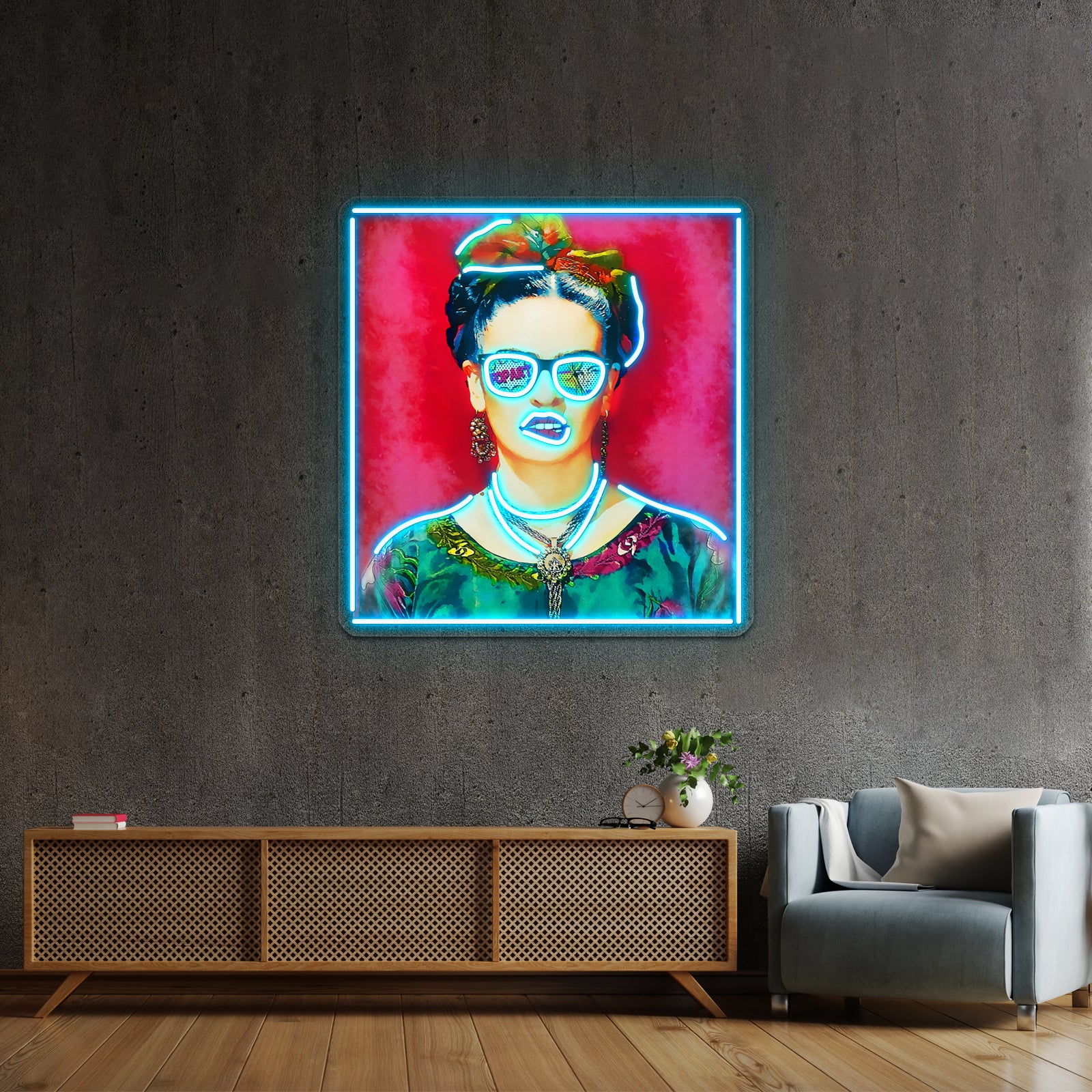 I Dont Care Artwork Led Custom Signs | Shineneon