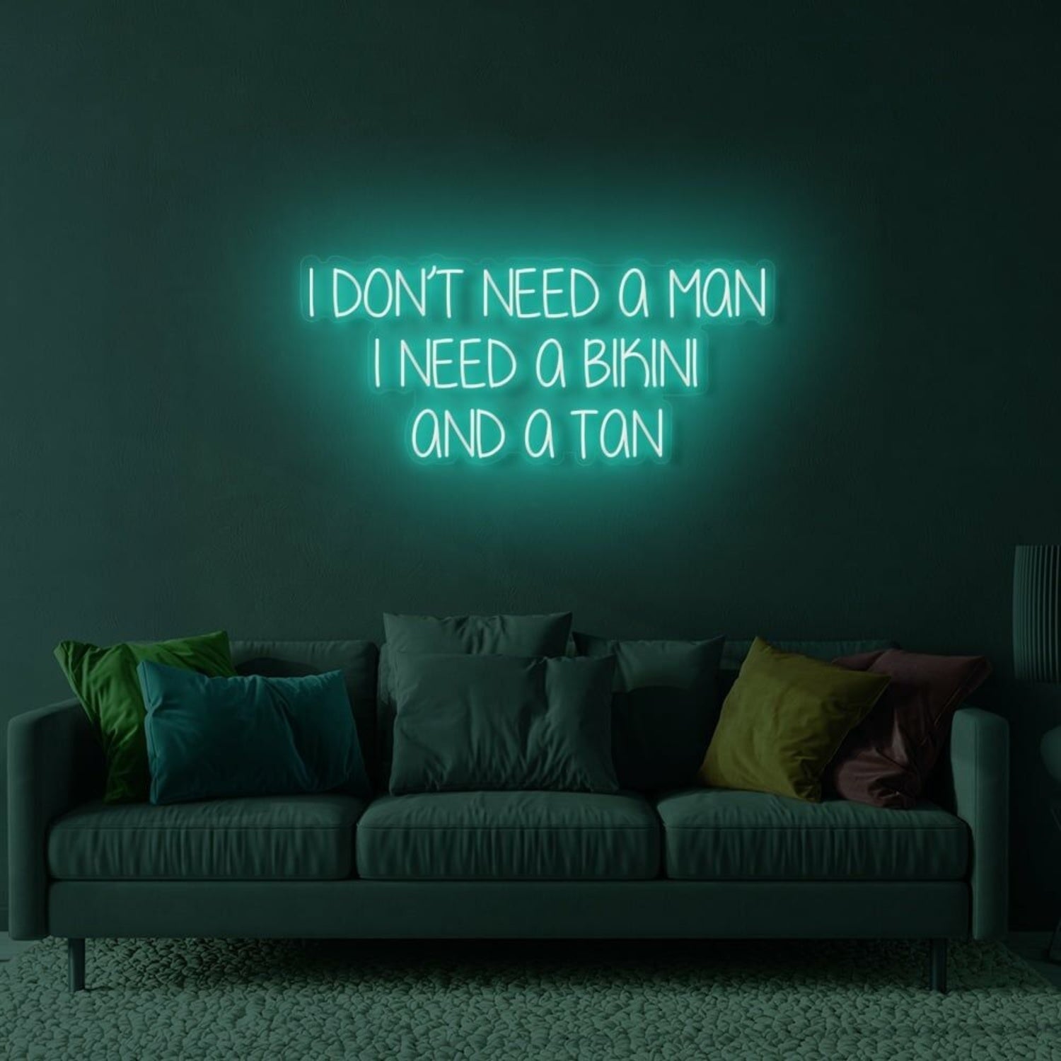 I Dont Need A Man Led Neon Sign | Shineneon